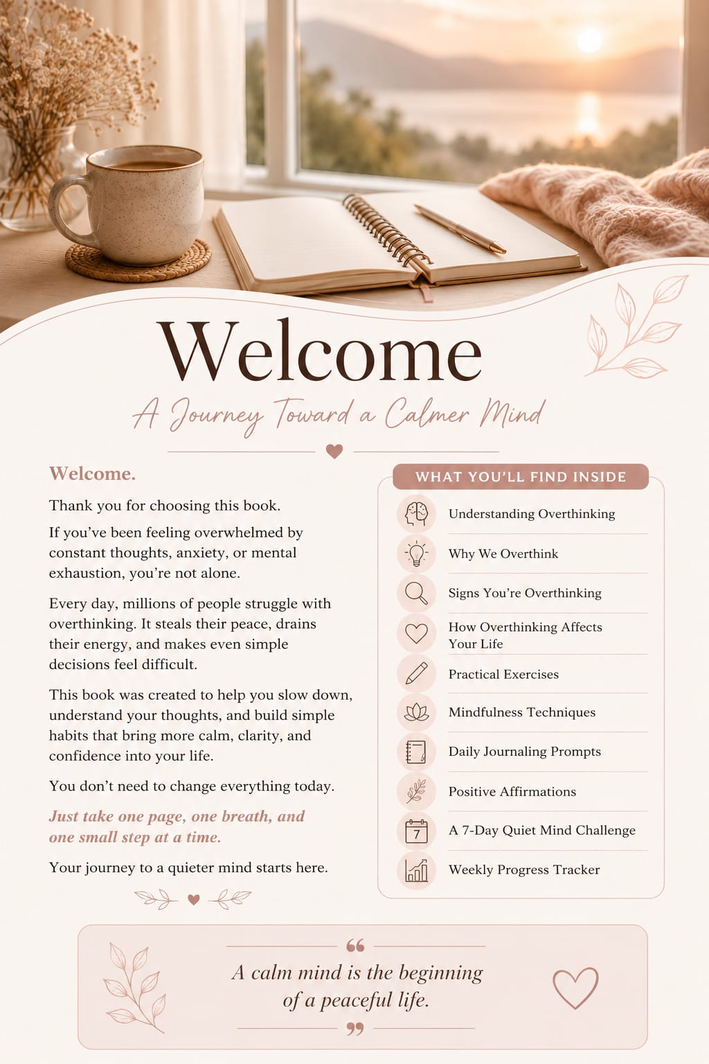 Quiet Your Mind: Overcoming Overthinking & Finding Inner Peace